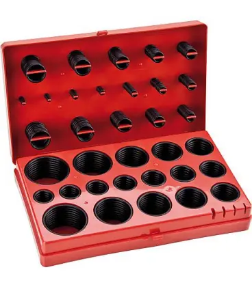 Boite d‘assortiment de joints toriques - NBR 70 contenu 407 pieces