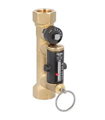 soupape reglage avec débimetre 1 1/2" 30-120 l/min SETCAL 132