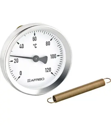 thermometre d‘applique Bi 63A Montage a ressort de 3/8" - 11/2" *BG
