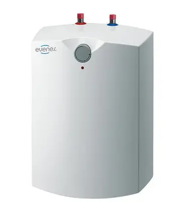 Accumulateur d‘eau chaude resistant a la pression type GT 10 U EVENES 10 litres sous-evier Electrique