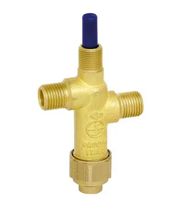 Vanne pour gaz SIT-400 M1C Entrée fil mâle G 1/4", Sortie fil mâle G 1/4" Ref. 0.400.006