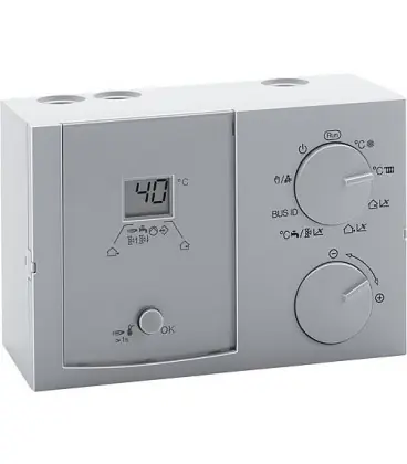 REgulation du chauffage Lago Basic 0101/1001 avec sonde extErieure et sonde d‘applique, mode d‘emploi en allemand