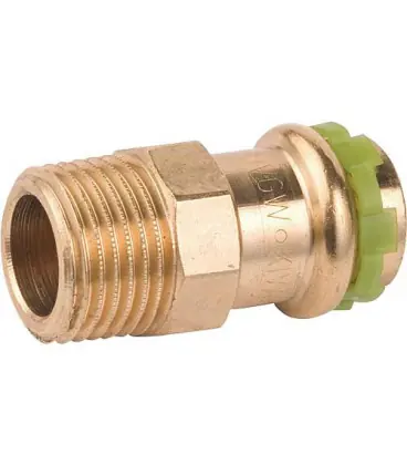 Raccord a sertir en bronze Contour V nipple de transition male 35x1 1/4 P 4243 G