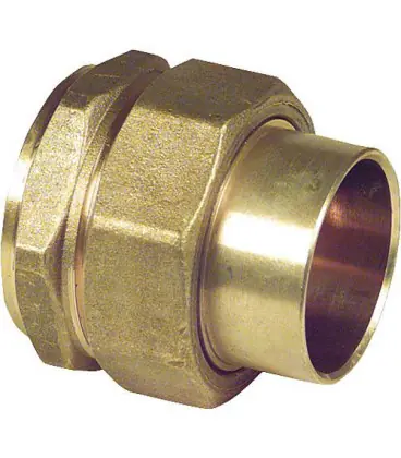 Raccord a souder en laiton rouge 4340g Raccord a vis joint conique un cote filetfemelle 54-R 2" WG906 " "