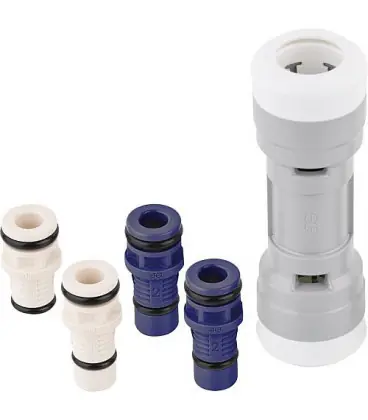 Connecteur enfichable manchon universel 25/26mm, pour tube multicouche
