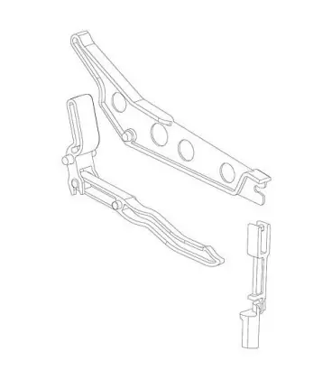 Kit levier pour cloche siphon Corallo 3
