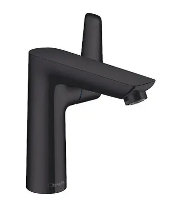 Mitigeur vasque Hansgrohe 150 Talis E avec garniture d‘ecoul. noir mat, entraxe 141 mm