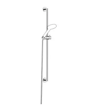 Barre de douche Dornbracht META 800mm, diam. 18mm, 3/8" flexible de douche 1750mm, chrome