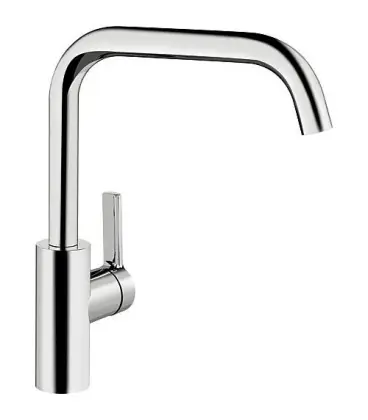 Mitigeur ´vier KWC Luna E chromé, levier latéral saillie 210mm