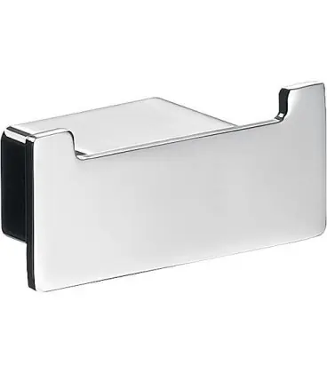 Patere double emco loft chromé