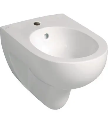 Bidet suspendu Geberit Renova blanc, lxhxp 350x340x550mm