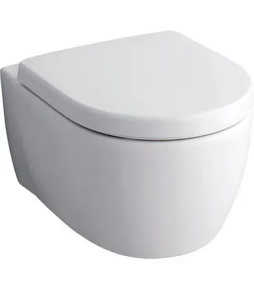 WC suspendu Geberit Icon blanc, lxpxh 355x530x330mm