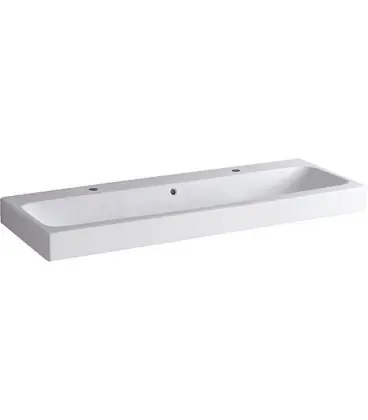 Vasque Geberit icon blanc, lxpxh 1200x485x160mm