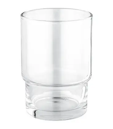 Gobelet (verre) pour support Essentials chrome livré sans support