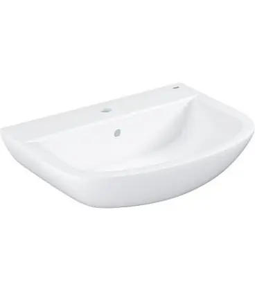Vasque Grohe Bau blanc, lxhxp 650x153x468mm