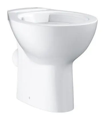 WC Grohe Bau sans bord de rincage, en céramique, blanc