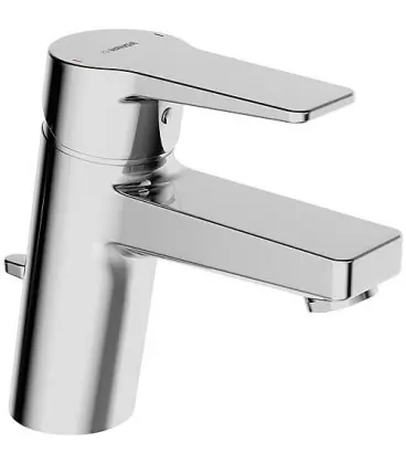 Mitigeur lavabo Hansa Hansatwist avec dispositif d‘ecoulement, chrome