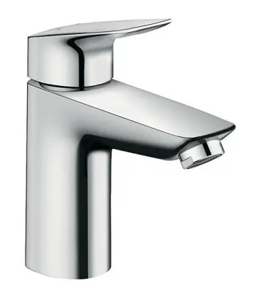 Mitigeur Hanshrohe Logis 100 Eco C3,garniture d ecoulement saillie 108 mm , chromé