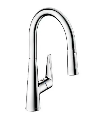 Mitigeur d‘évier Hansgrohe Talis S 200, avec douchette extractible, chromé