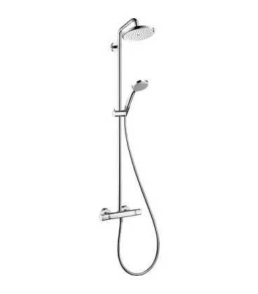 douchette Hansgrohe Chroma 220 pour douche, chromé avec thermostat