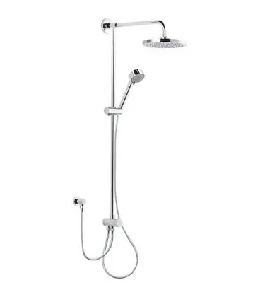 Colonne de douche Heinrichschulte Alpha 300, chrome, avec inverseur hauteur total 1005mm