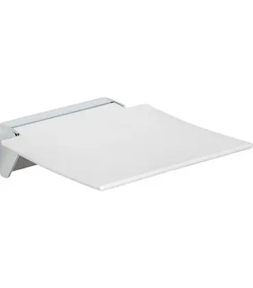 Hewi assise systeme 900 lxp 350x373mm, chrome/blanc