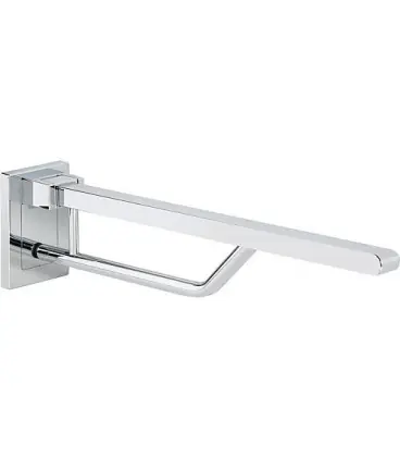 Hewi poignée de maintien Duo Longueur 700mm, chromé pliable