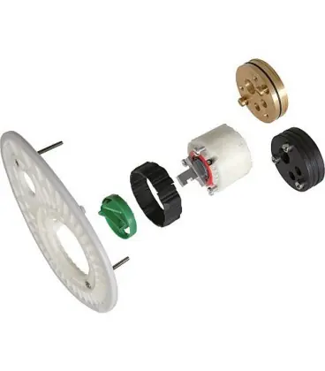 Set de renovation douche encastre pour modification d‘ancien corps encastre 1974-97 sur kit actuel