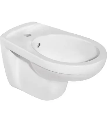 Bidet suspendu Eurovit 1 trou lxhxp 360x520x370 mm