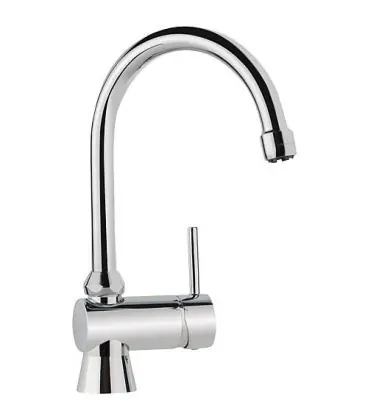 Mitigeur d‘evier KWC chrome, 360° orientable