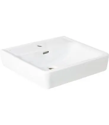 Vasque Laufen PRO A blanc, avec trop-plein, encastrable lxhxp 550x170x480mm