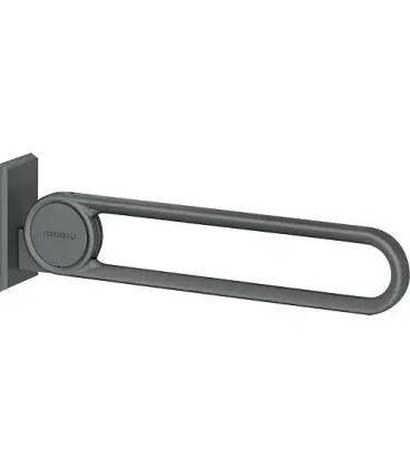 Barre d‘appui relevable NORMBAU Cavere Vario, 900 mm anthrazit-métallique