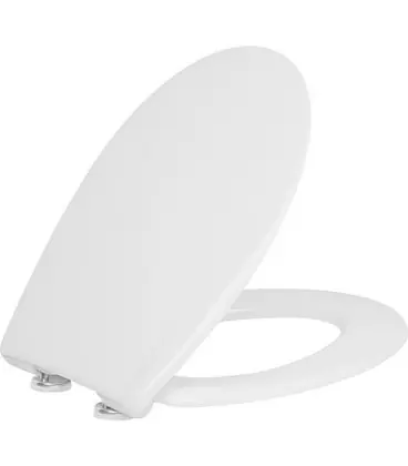 Abattant WC GOLA blanc softclose duroplast - Take off charniere excent. lxHxP 383x49x460 mm