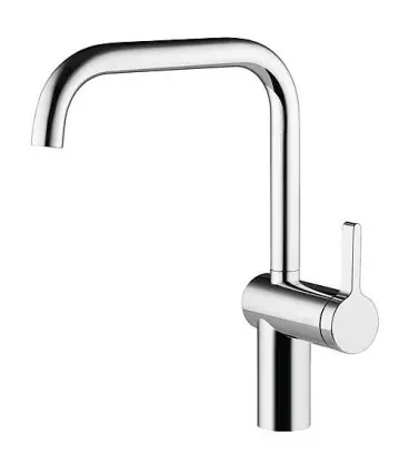 Mitigeur d‘évier KWC Livello chromé, commande latérale