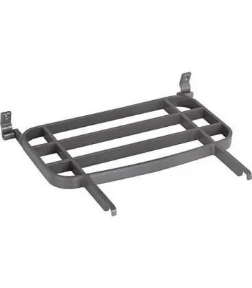 Grille rabattable pour dévidoir couleur gris metallique (convient pour 93 016 98)