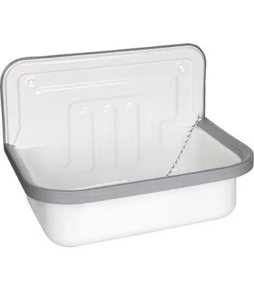 Bac d‘evier Alape Contra 505, blanc lxhxp 505x330x360mm