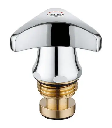 Tete Grohe poignée Trecorn rouge, 1/2", chromé 11102000