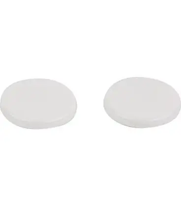 Tampons amortisseurs Geberit blanc alpin, 2 pieces 596403000