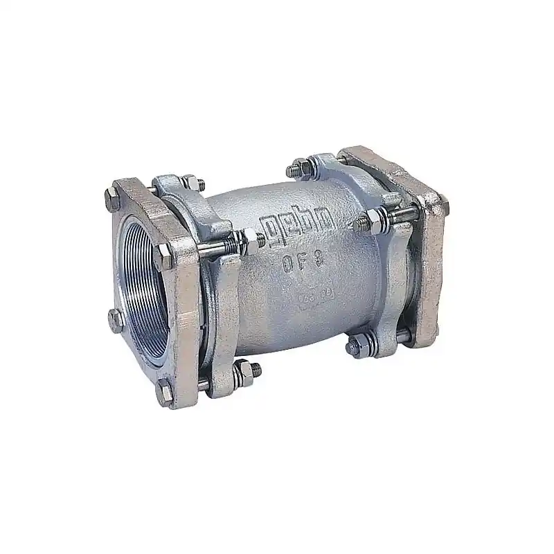 Accoup de serrage en fonte malleable fem/fem, Gaz PN 1, eau PN 16, Type OF 2 1/2" (76,1) ",