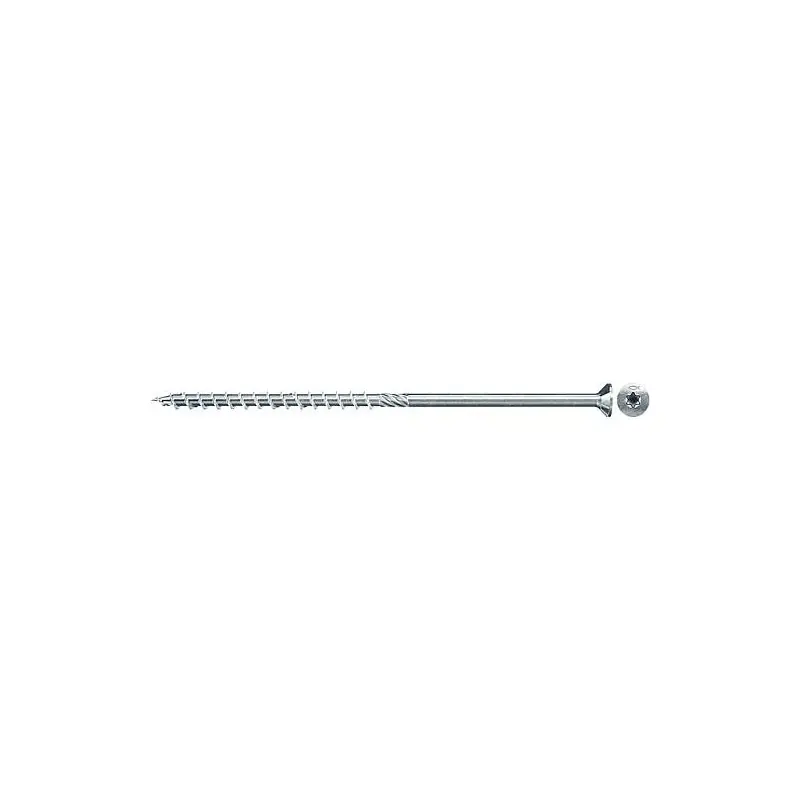 Vis à bois à tête fraisée galvanisée Power-Fast II 8,0x260 mm, partiellement filetée Torx, Cond. 50 pcs