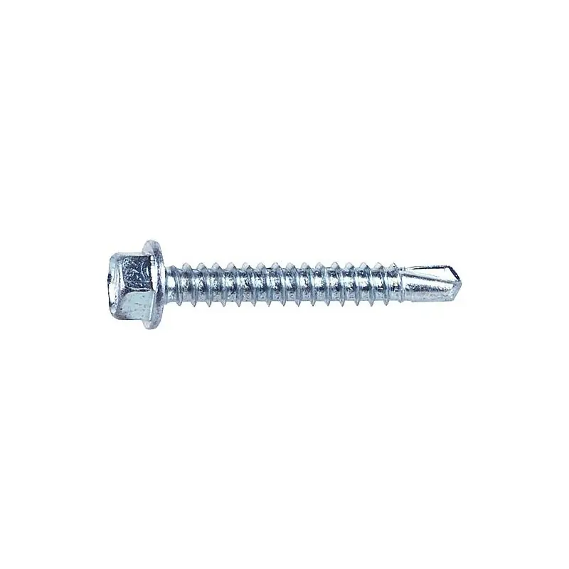Vis DIN 7504 tete a six pans ø 4,2 mm, L 25 mm, zingue, UE 1000 pieces