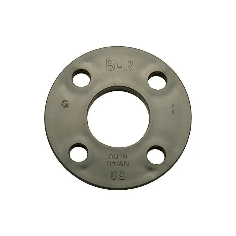 PVC-U - Raccord adhesif Bride en PP, 110 mm, PN10, avec armure en acier
