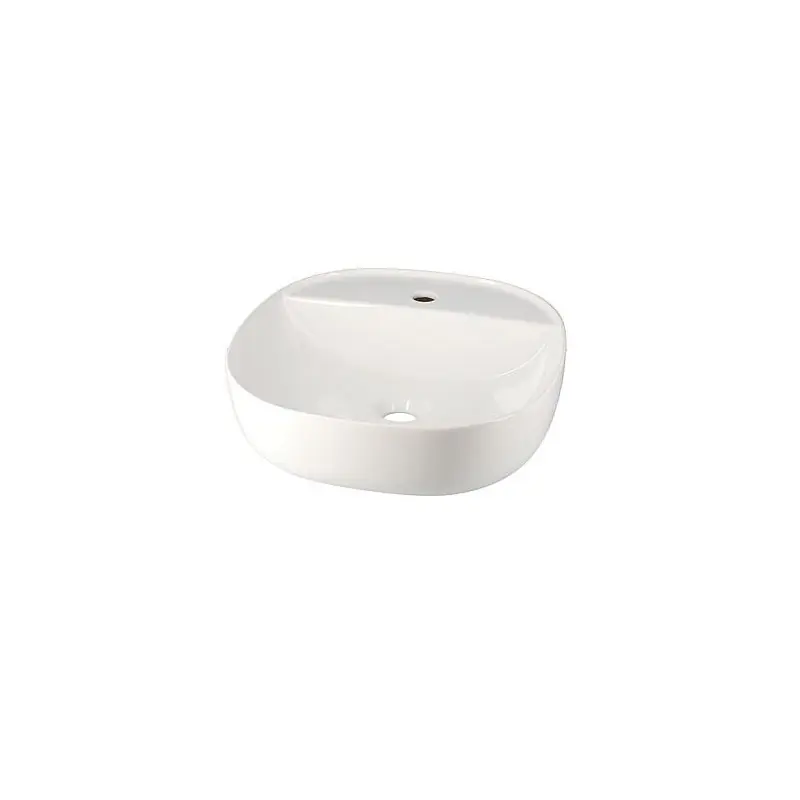 Vasque à poser Mapari lxhxp 450x150x450mm avec trou de robinetterie