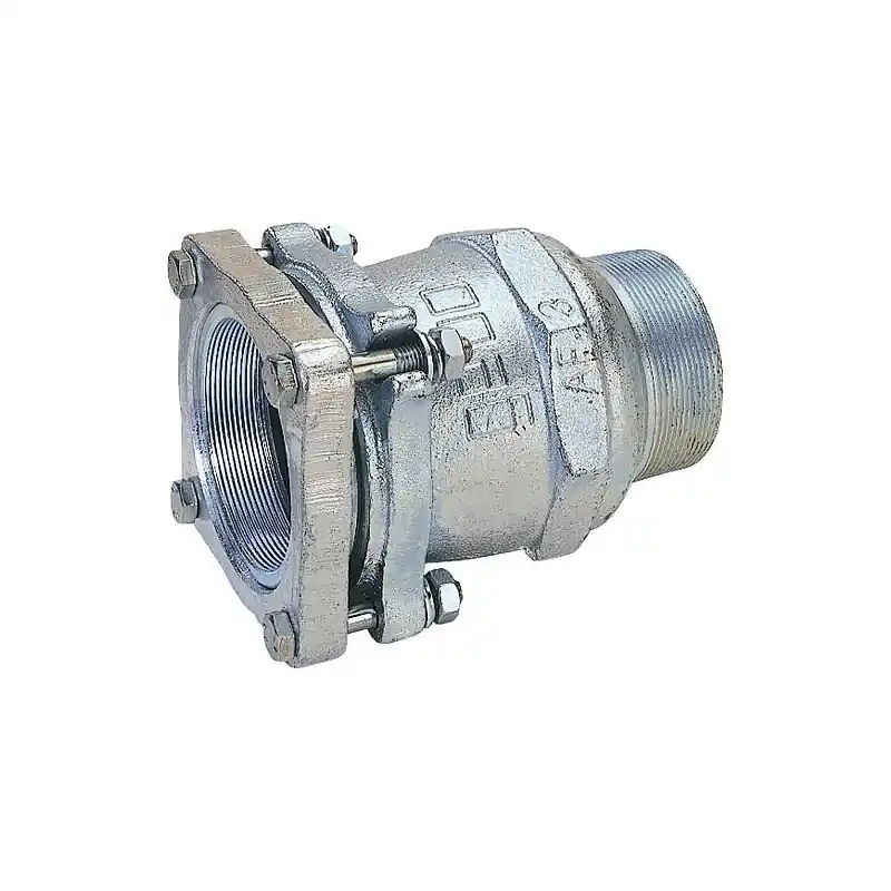 Accoup de serrage en fonte malleable avec fil mâle, Gaz PN 1, eau PN 16, Type AF 3" (88,9) ",