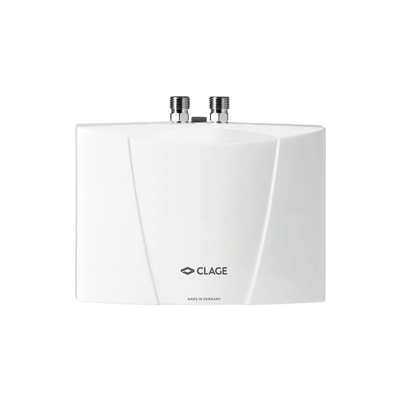 Petit chauffe-eau instantane Clage pet MBH 4, resistant A la pression 4, 4 KW- 230 v, prise 19 A