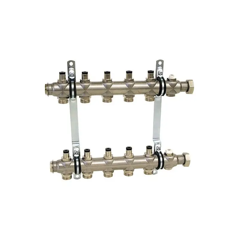 Repartiteur de chauffage Strawa Type e-class 5503 3groupes ecrou chapeau 1" ,