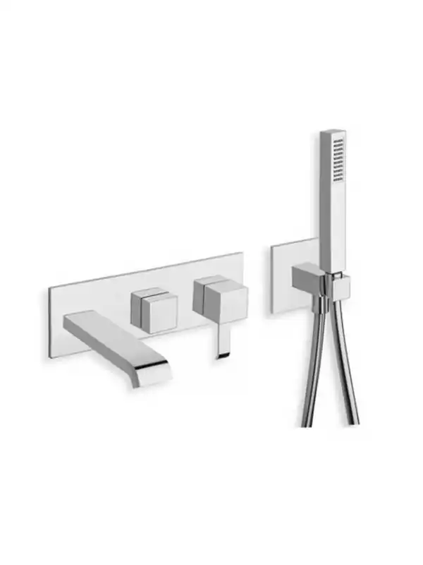 FACADE QUADRI 3 SORTIES MITIGEUR BAIN DOUCHE MURAL