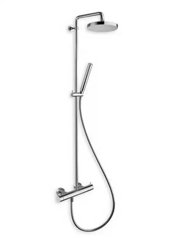 COLONNE DOUCHE CHROMÉ THERMOSTATIQUE COMPLETE TRIVERDE