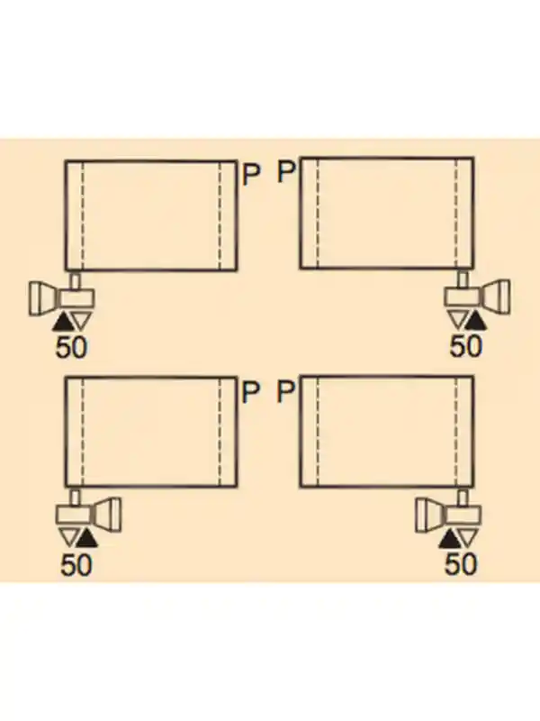 Adaptation monotube ACOVA Vertical