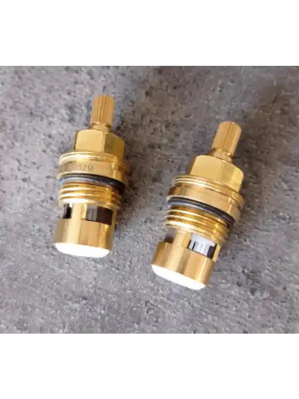 Paire de Têtes céramique pour Lavabo 3 Trous ONDYNA CHAMBORD APRES 2002